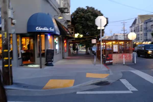 Tokyo skyline at sunset